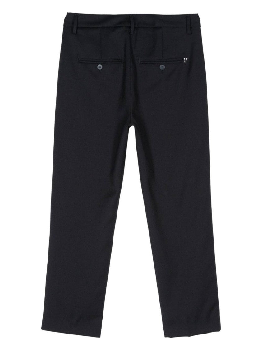 Dondup Black Nima Tailored Elegant Pants