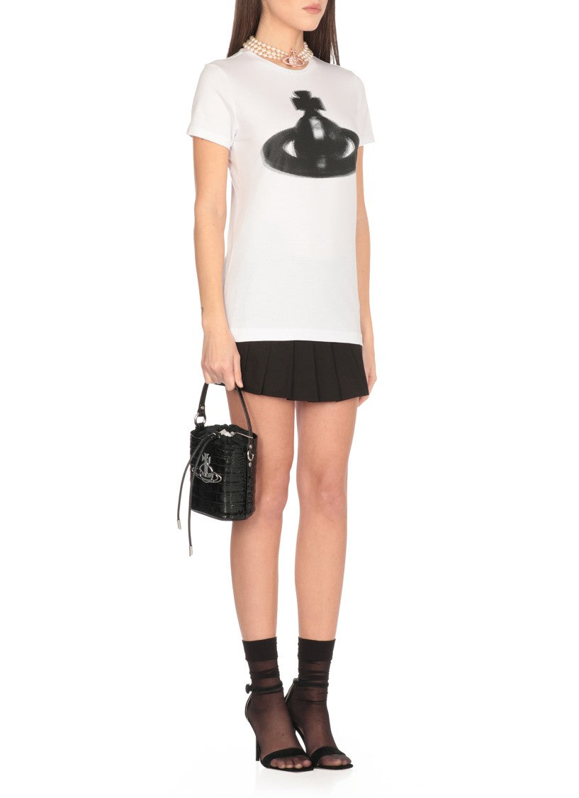 Vivienne Westwood White Halftone Orb T-Shirt