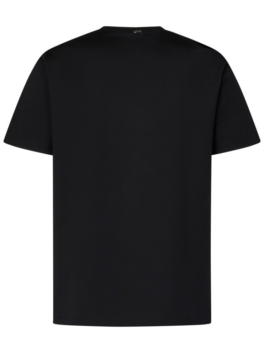 Herno Black T-Shirt And Polo Combination