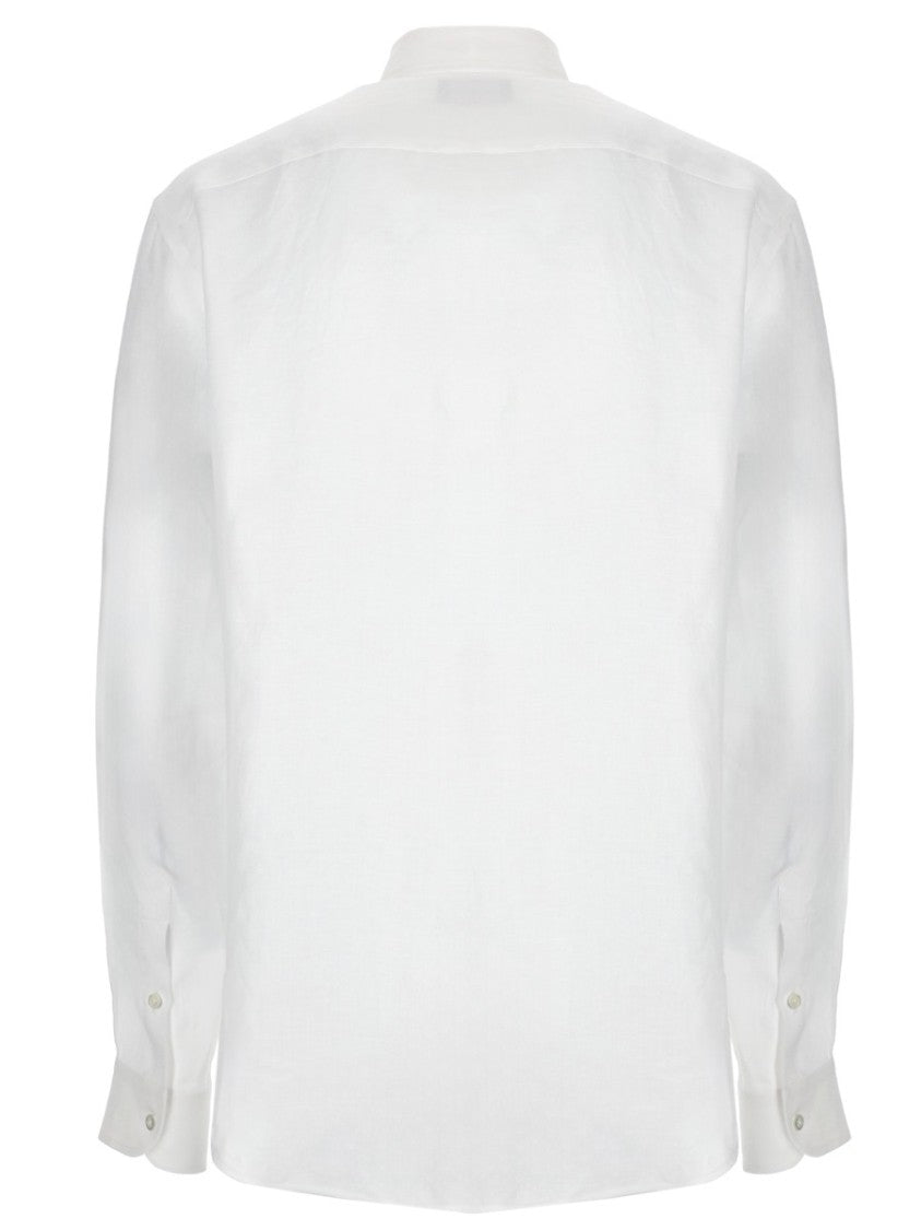 Emporio Armani Pointed Collar Left Chest Shirt