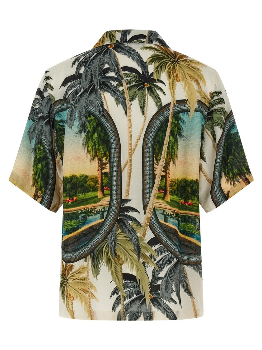 Amiri Paradise Bowling Shirt