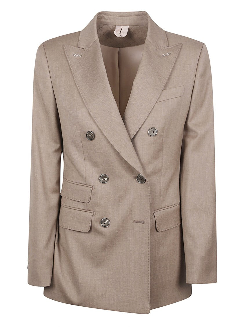 Max Mara Double-Breasted Tailored Blazer