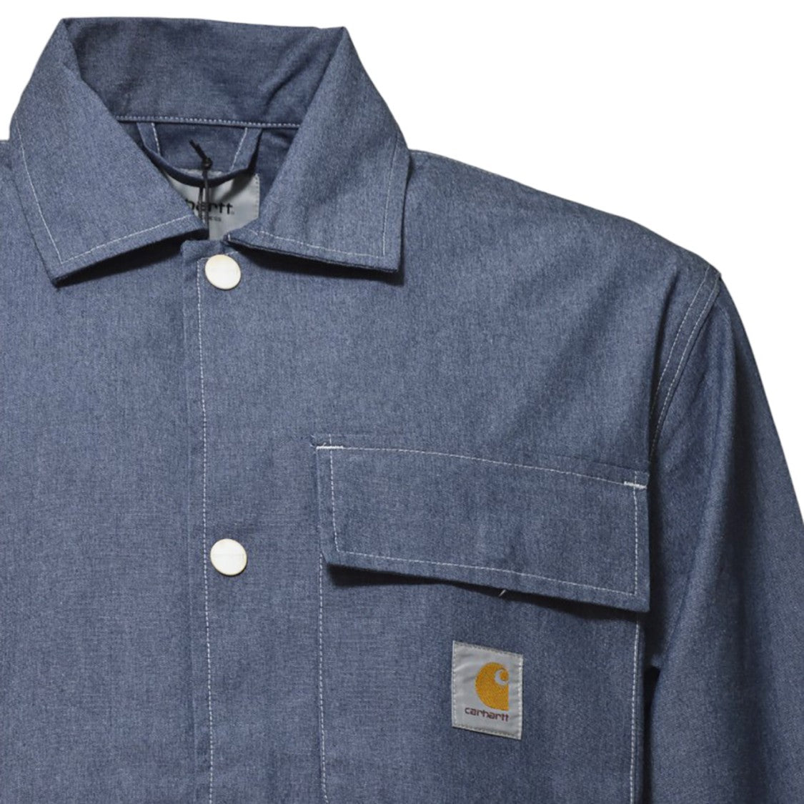 Carhartt Wip Blake Coach Jacket In Chambray Light Blue