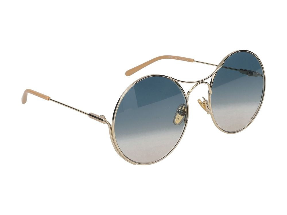 Chloé Sunglasses Chloé Ch0166s 002 Gold Gold Green 58/19/135