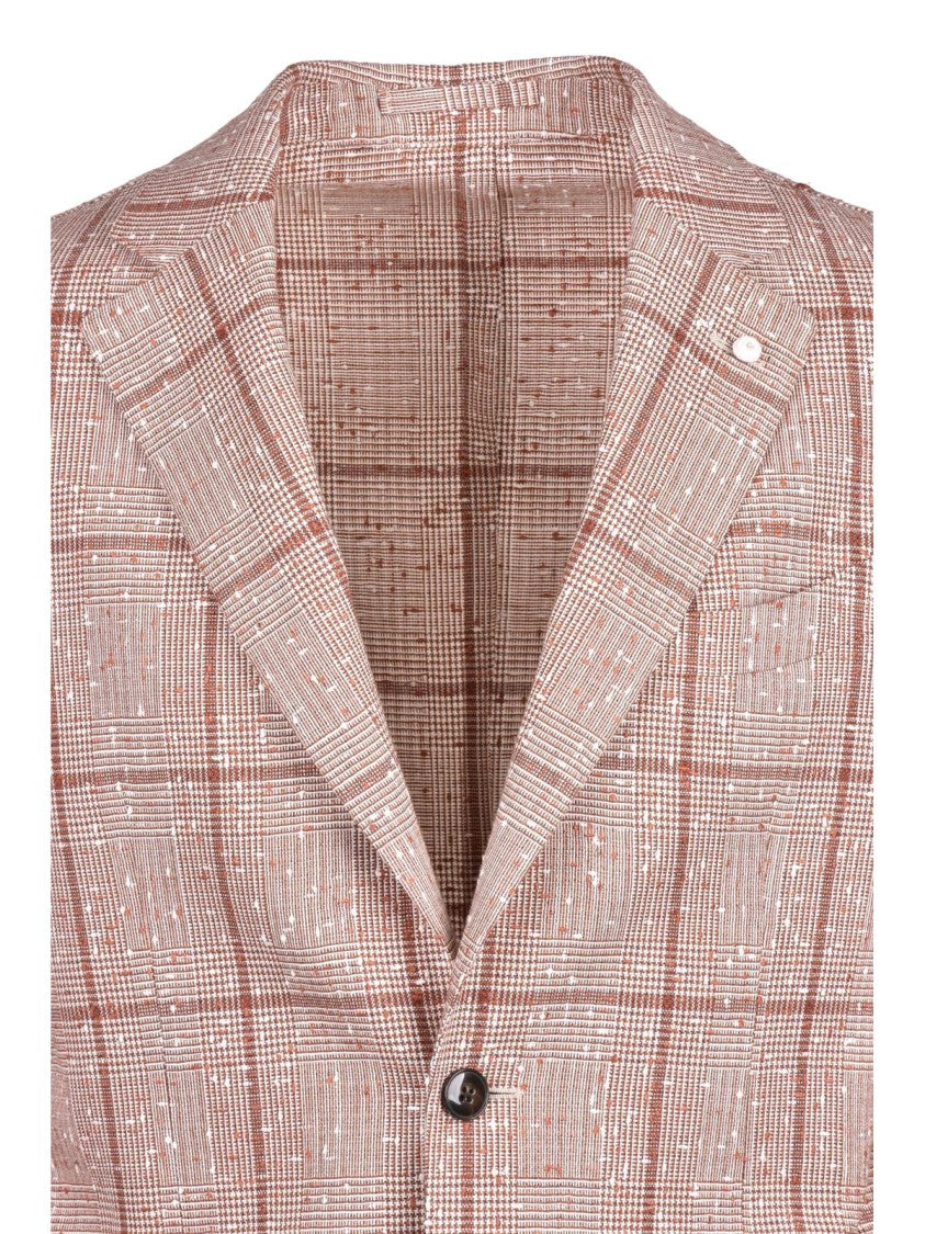 Luigi Bianchi Rounded Jacket - Brown
