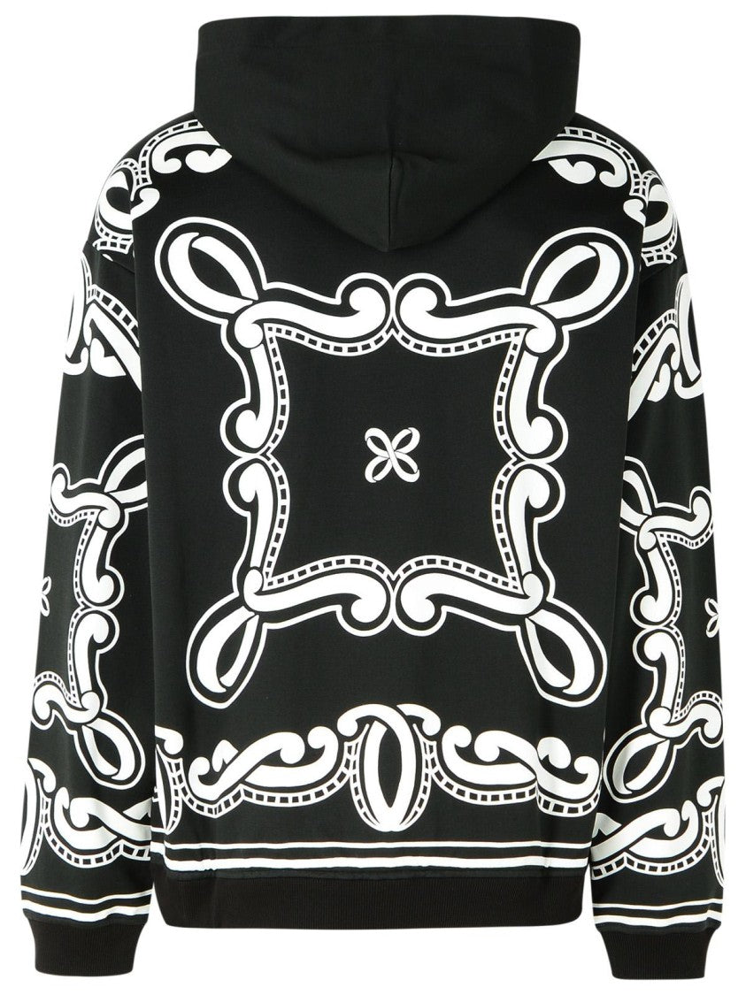 Dolce & Gabbana Black Cotton Sweatshirt