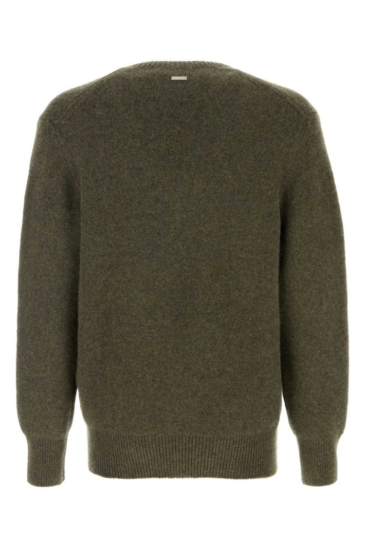 Salvatore Ferragamo Dark Green Cashmere Sweater