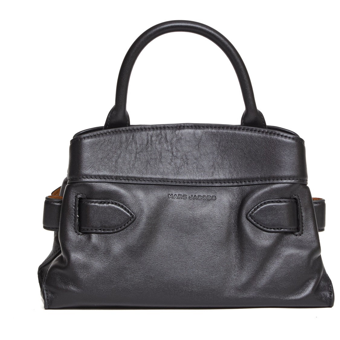 Marc Jacobs The Small Satchel Smooth Leather Top Handle Bag