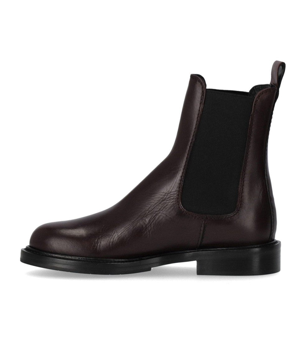 Guglielmo Rotta Peg Burgundy Chelsea Boot