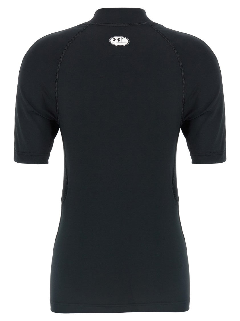 Balenciaga Bodycon Fit T-Shirt With Mock Collar