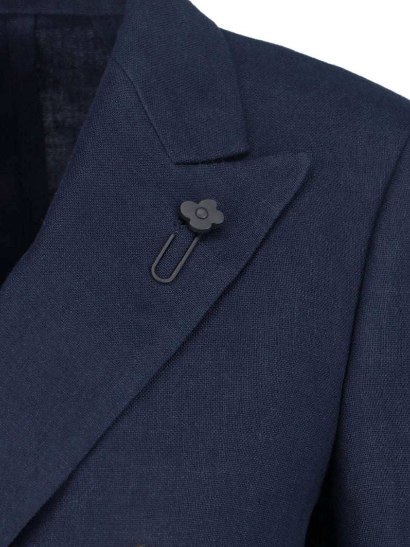 Lardini Tailored Double-Breasted Jacket
