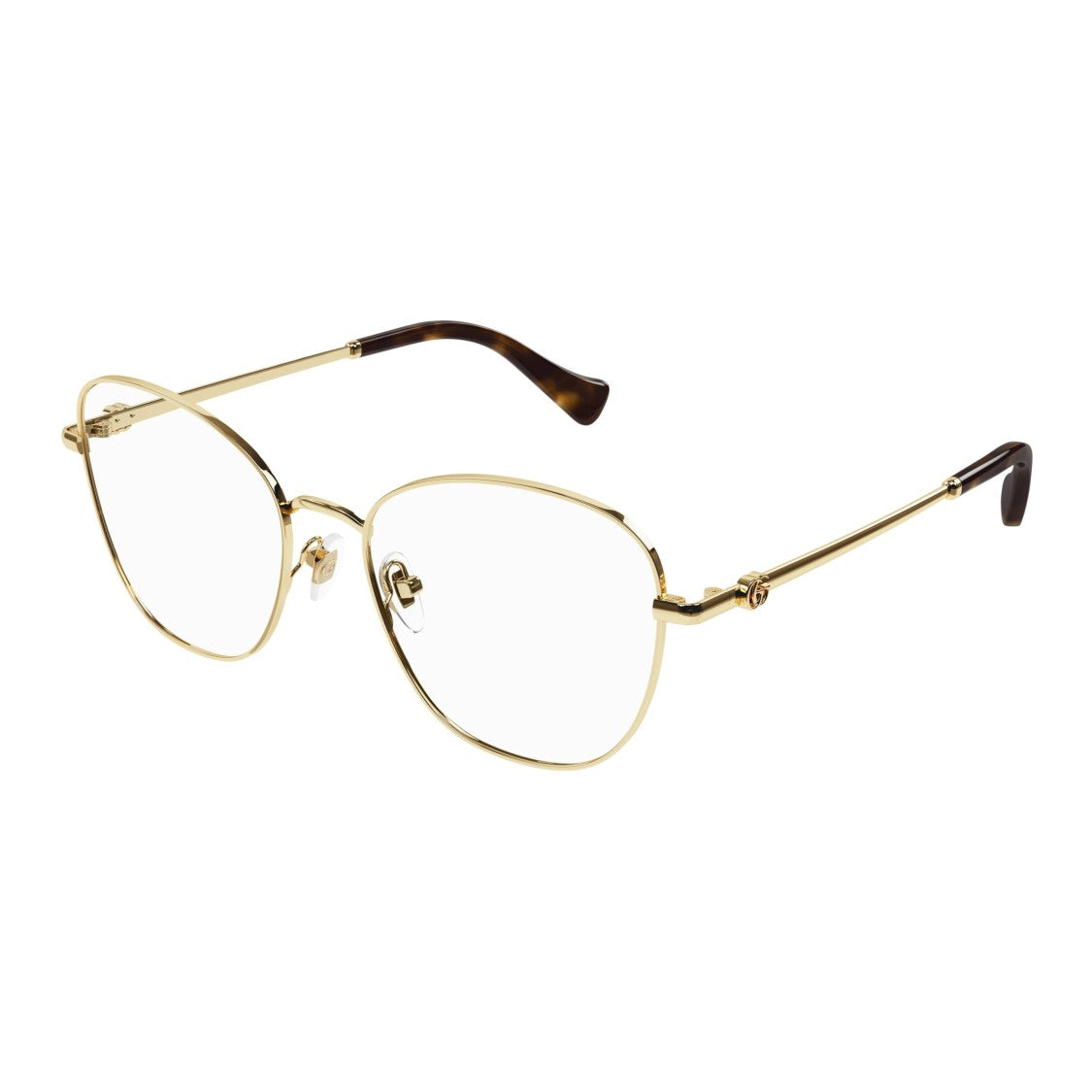 Gucci Gg1418o Gold-Toned Cat-Eye Eyeglasses