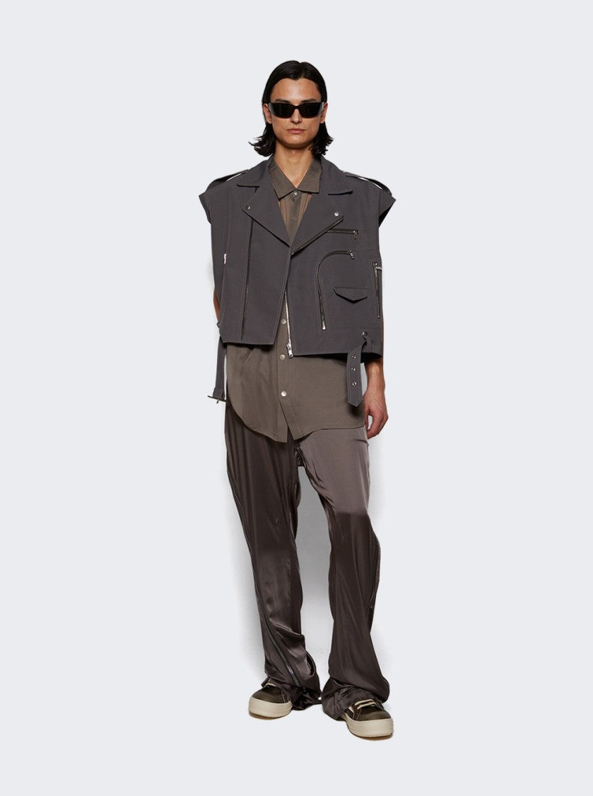Rick Owens Jumbo Sleeveless Shirt Dust