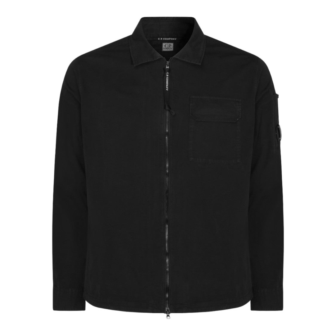 C.P. Company Long Sleeve Casual Shirt With Zipper Closure