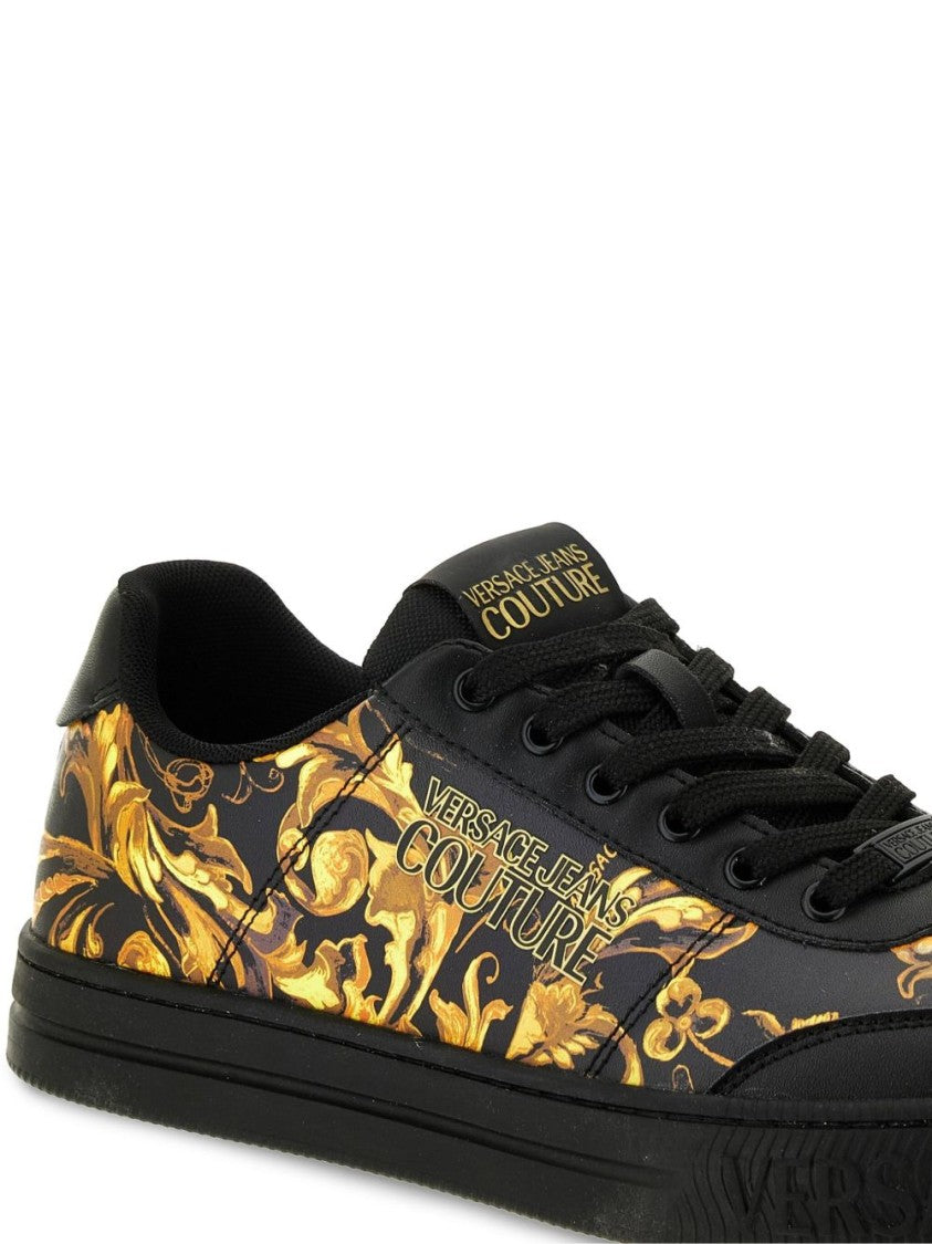 Versace Jeans Couture Baroque Printed Sneaker