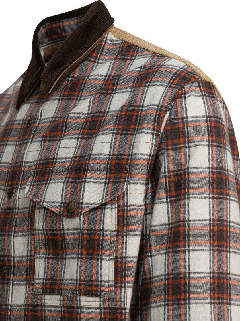 Junya Watanabe Check Overshirt Jacket
