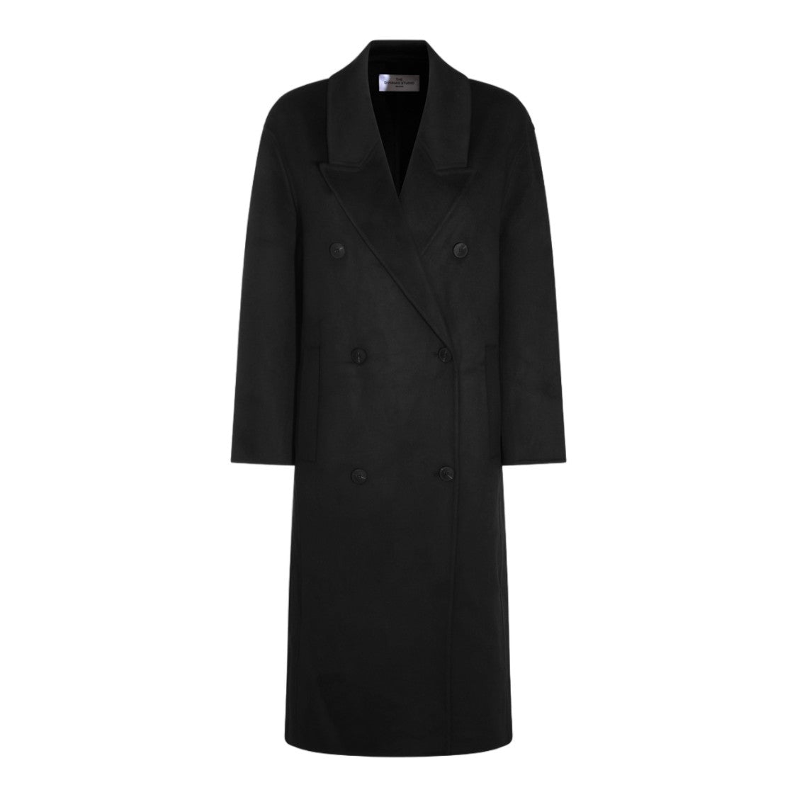 The Dynamis Studio Long Double-Breasted Minimalist Coat