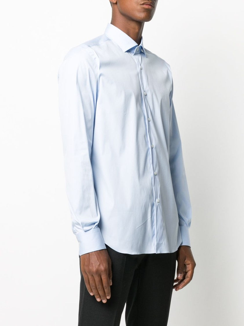 Xacus Slim Fit Celeste Shirt