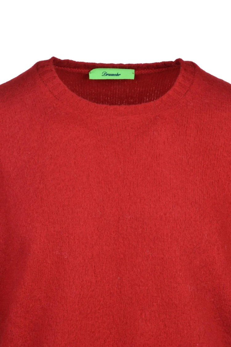 Drumohr Crew Neck Sweater - Red