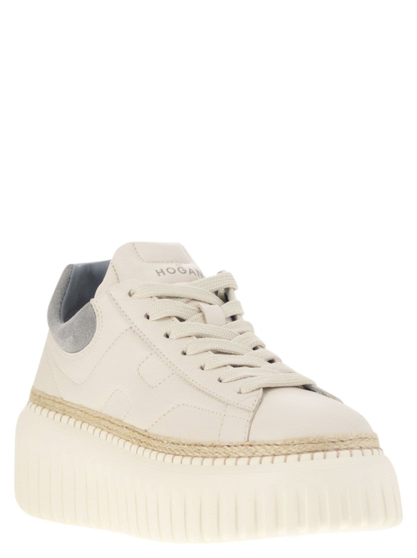 Hogan H-Stripes - Leather Trainers