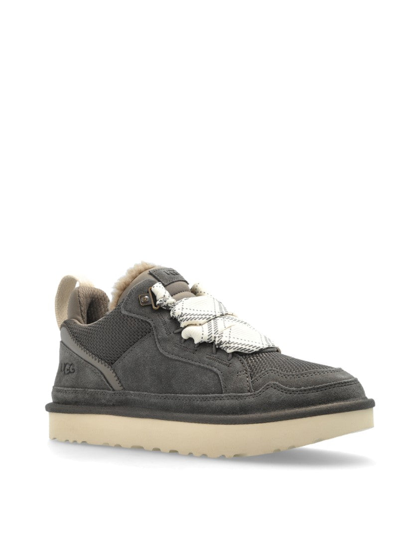 Ugg Dense Smoke Lowmel Breathable Mesh Suede Sneakers
