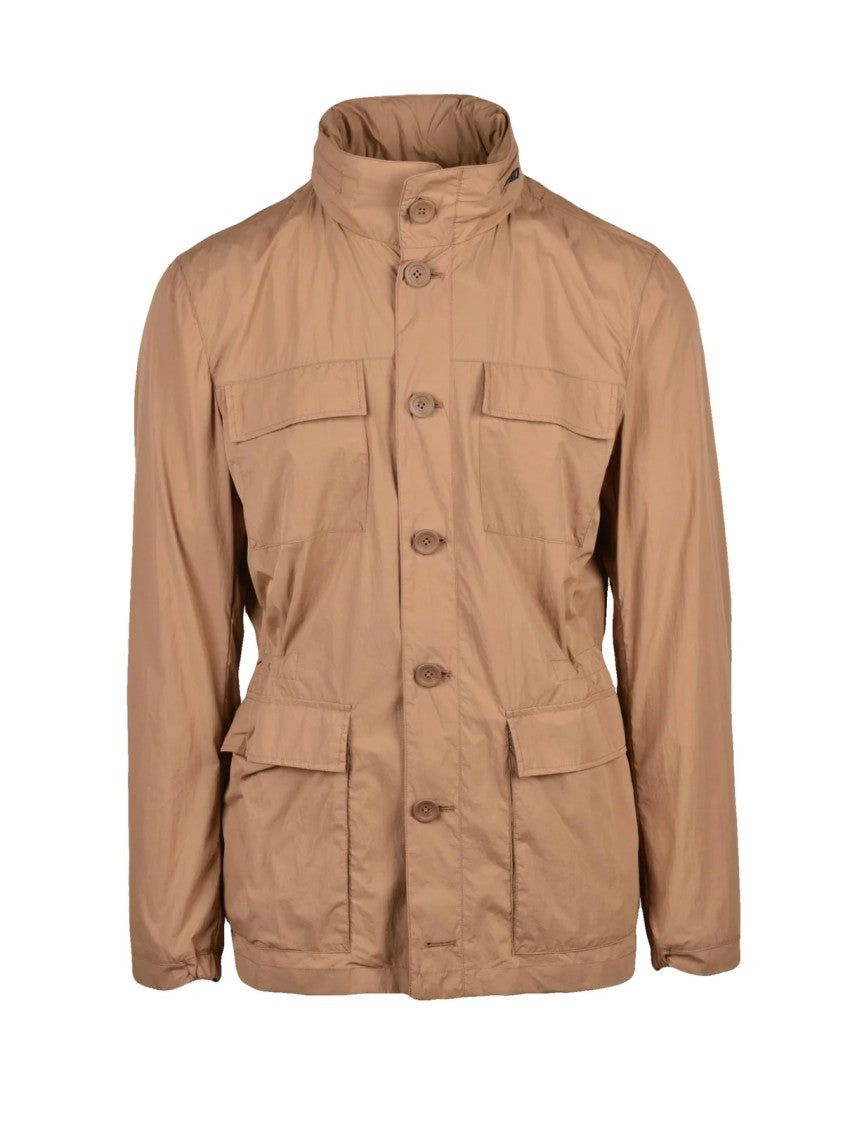 Herno Beige Polyamide Saharan Jacket
