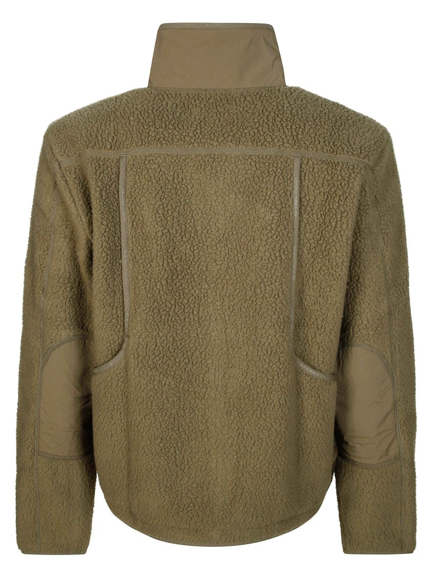 Pas Normal Studios Off-Race Pile High Collar Textured Fleece Jacket