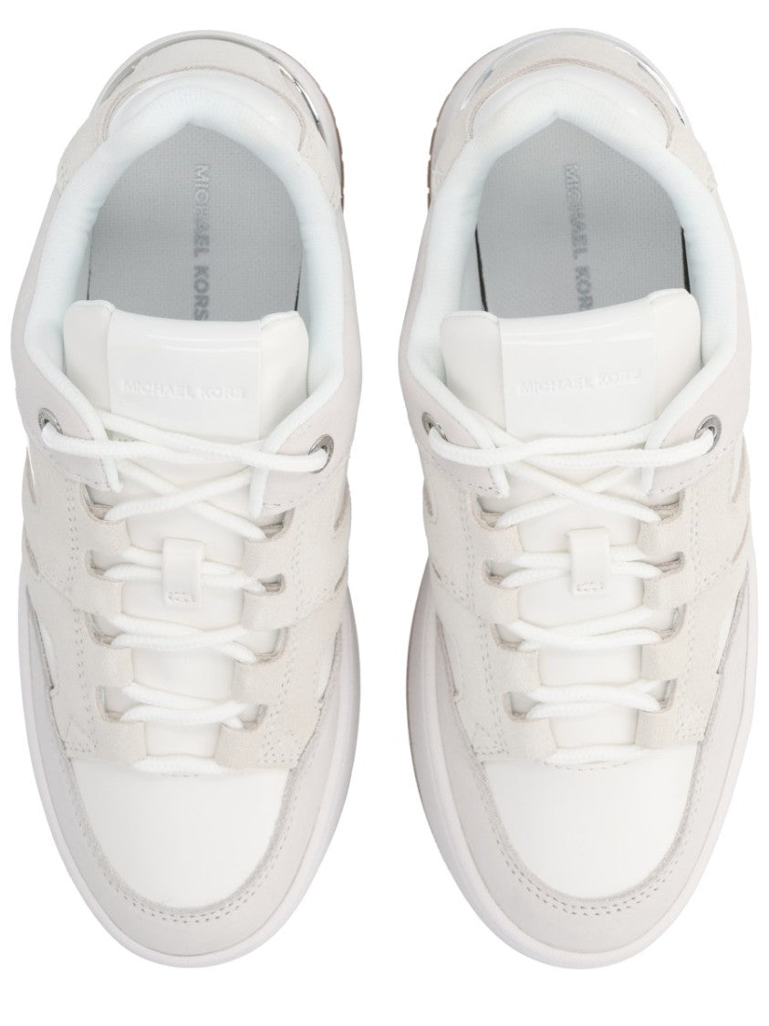 Michael Michael Kors Neutrals Layered Metallic Accents Sneakers
