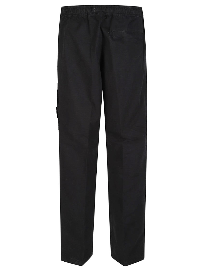 Stone Island Loose Relaxed-Fit Cotton Cargo Pants