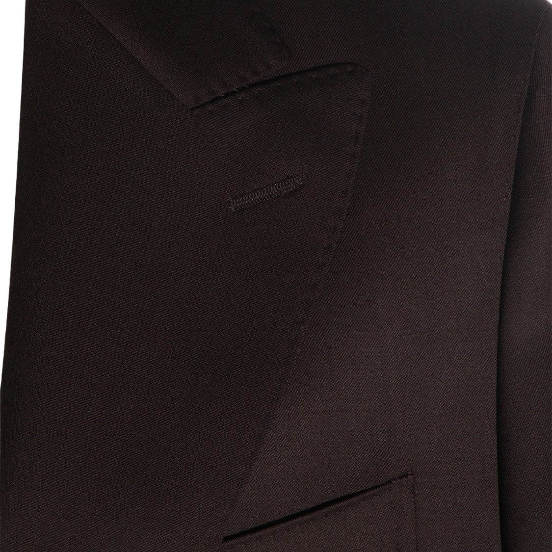Lardini Tailored Brown Two-Piece Suit With Classic Blazer