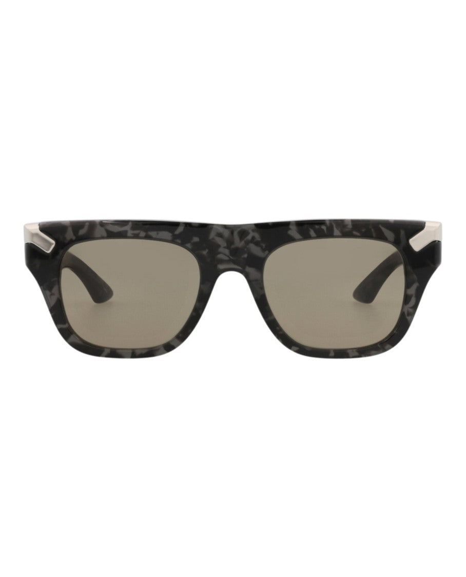 Alexander Mcqueen Square-Frame Recycled Acetate Sunglasses