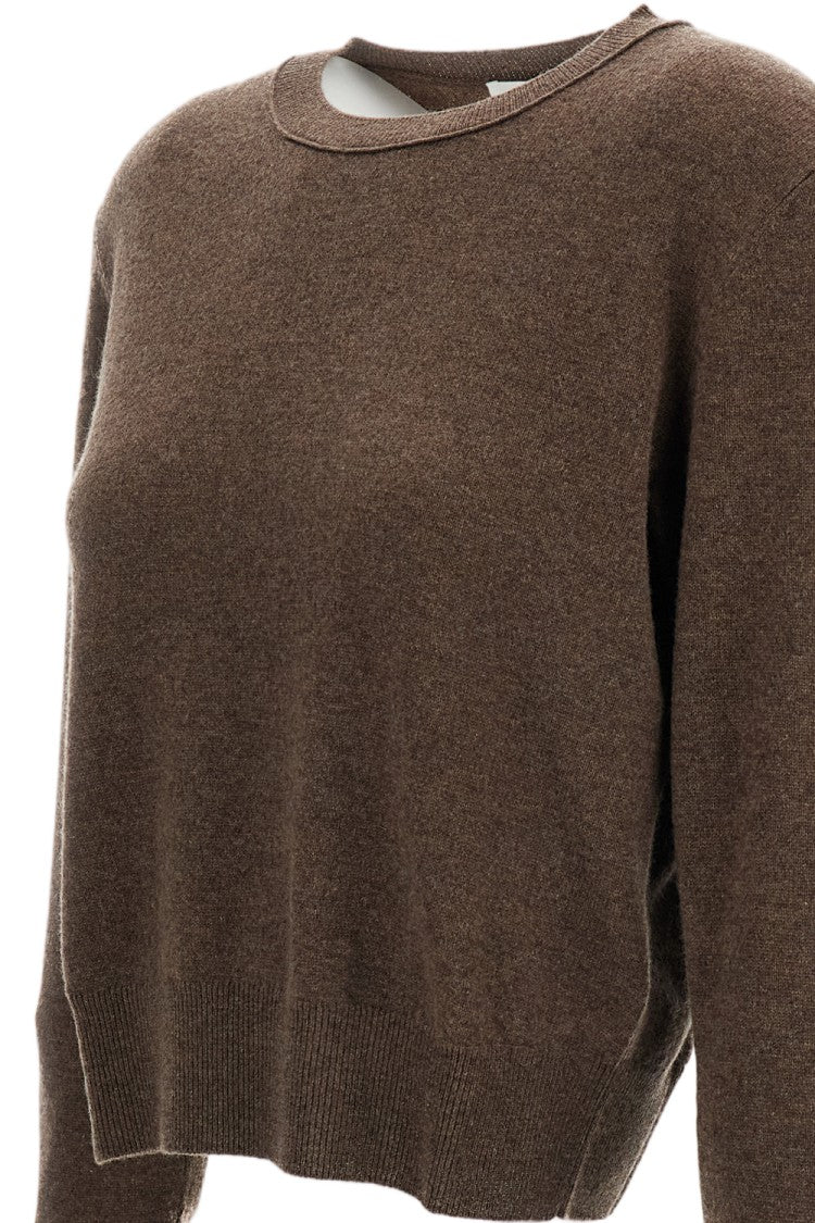Lisa Yang Brown Greer Mid-Weight Cashmere Sweater
