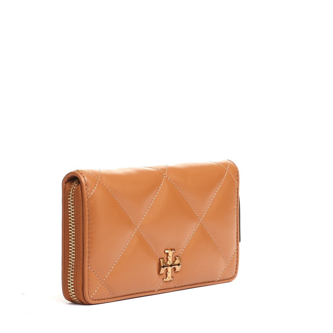 Tory Burch Leather Continental Zip