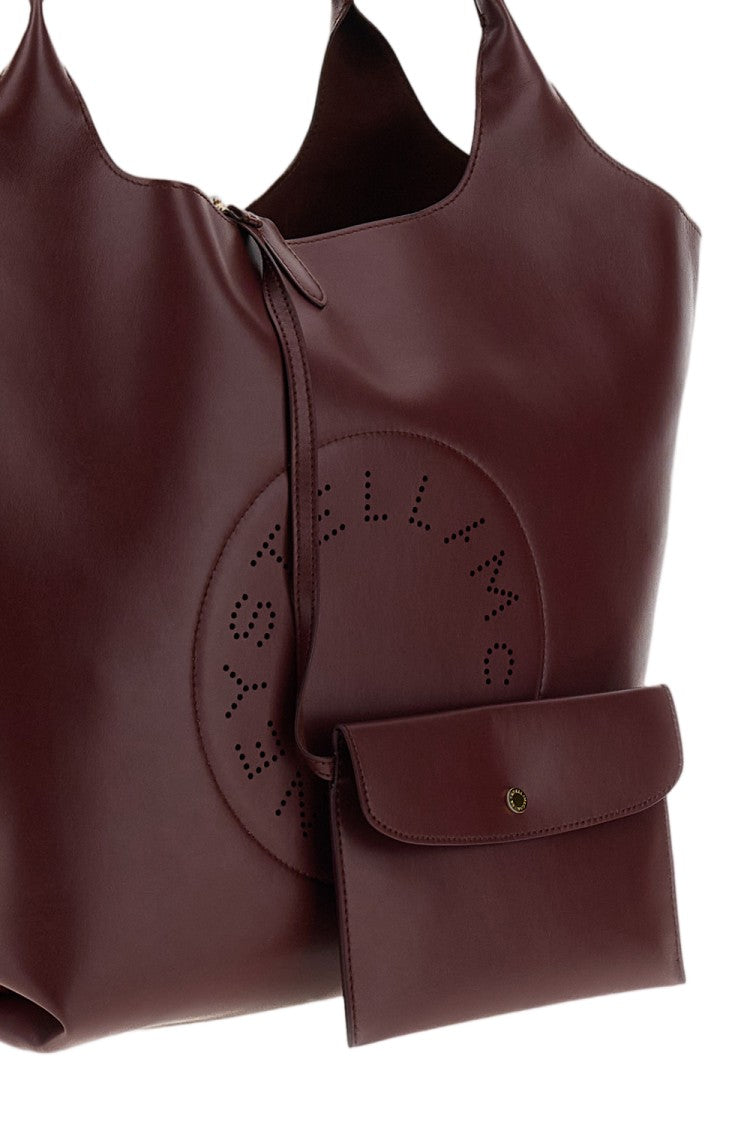 Stella Mccartney Reversible Tote Bag With Matte Finish And Suede Texture