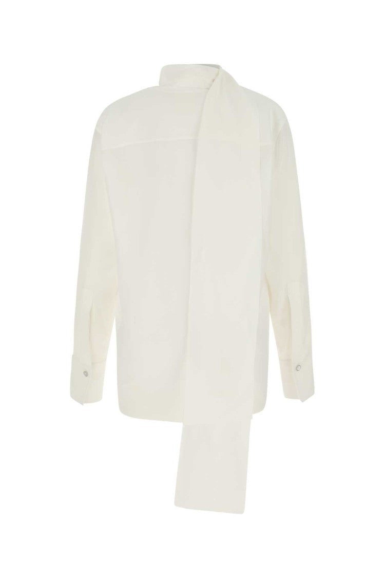 Givenchy White Crepe Blouse