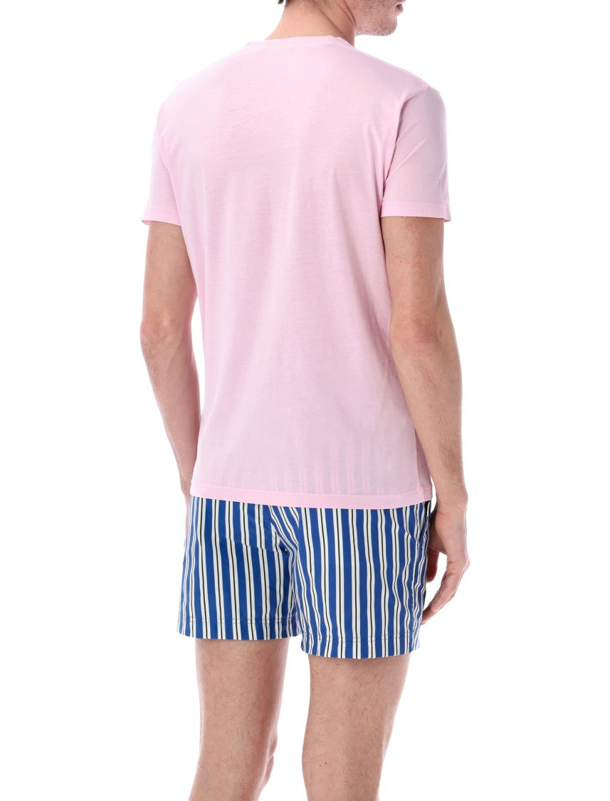 Tom Ford Lightweight Cotton-Silk Blend Tee With Logo Detailing