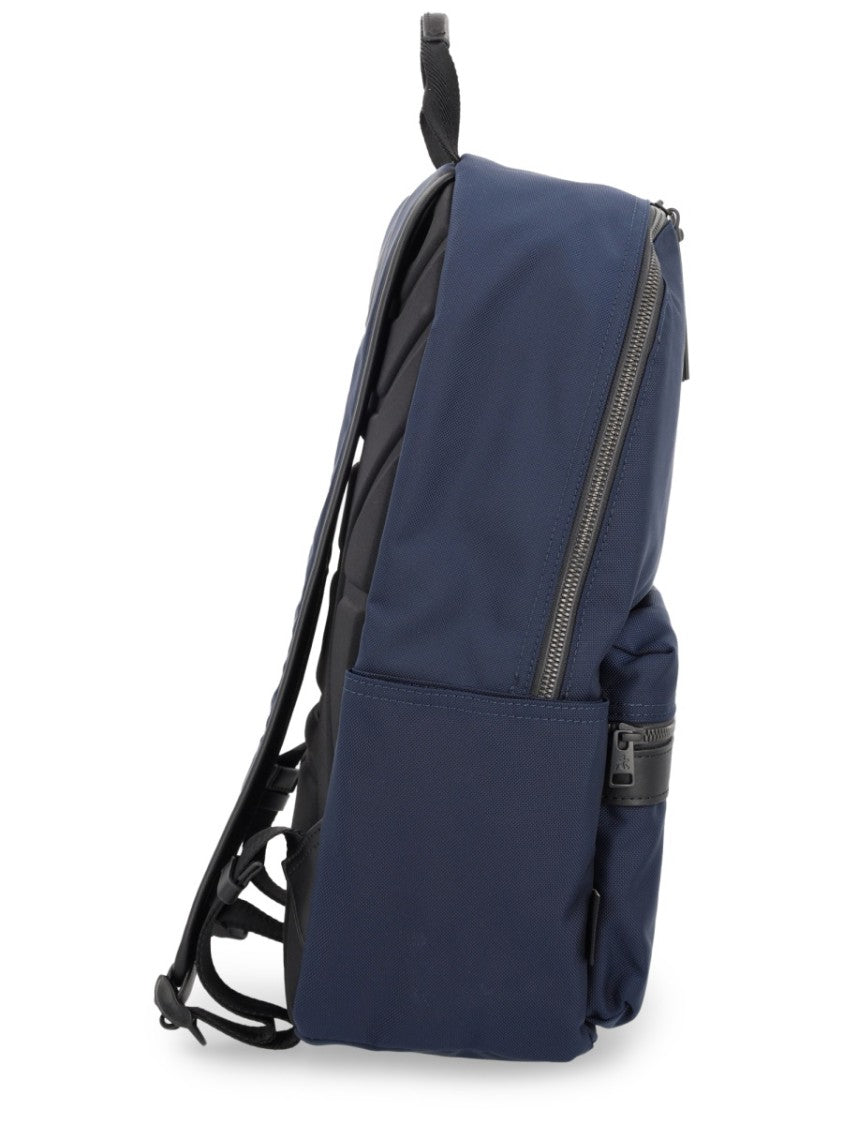 Premiata Navy Structured Backpack