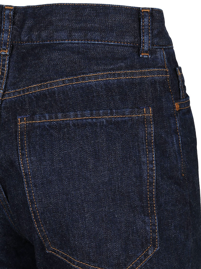 Chloé Straight-Leg Mid-Rise Jeans