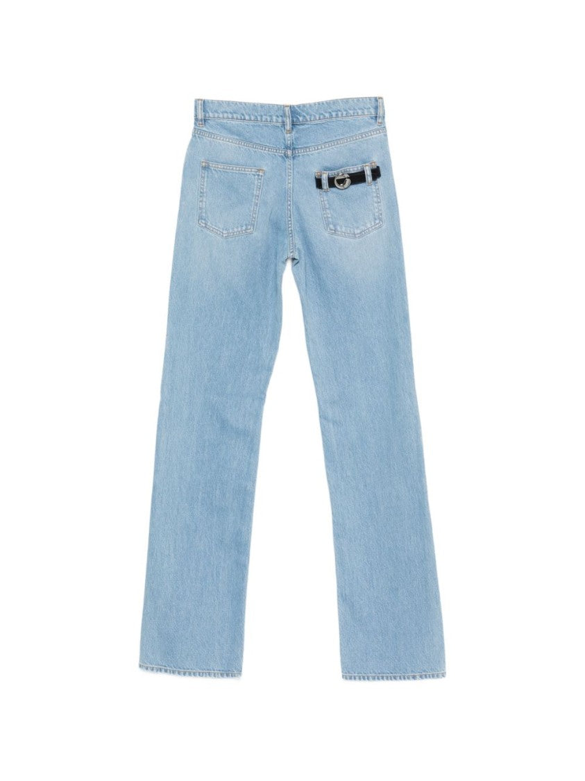 Coperni Light Blue Denim Straight-Leg Trousers