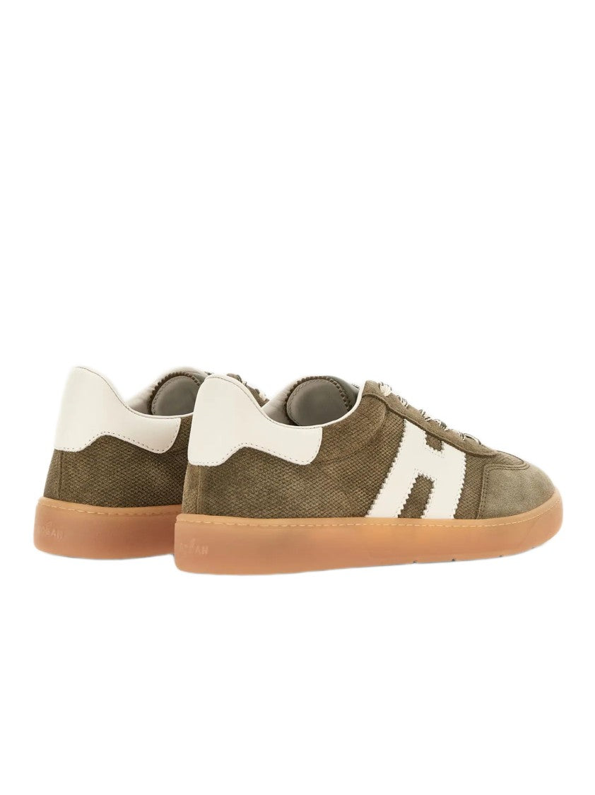 Hogan Low-Top Sneakers With Suede Upper And Rubber Outsole