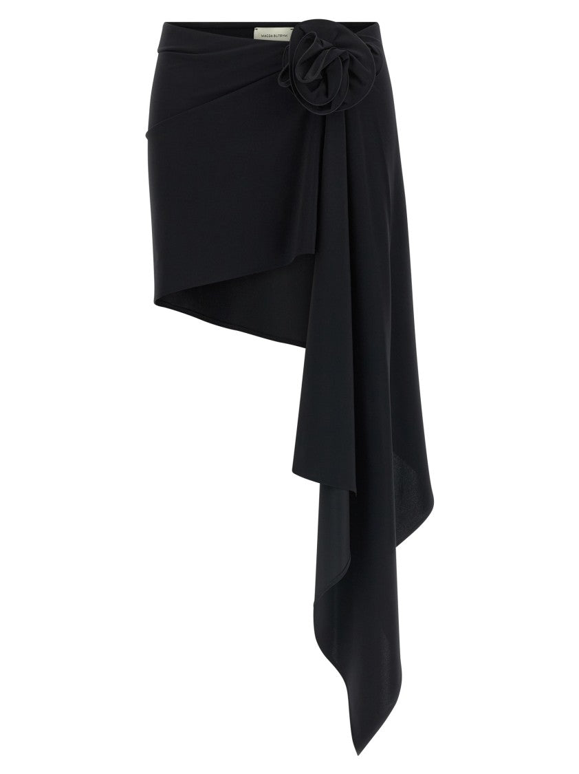 Magda Butrym Draped Stretch Fabric '01' Skirt
