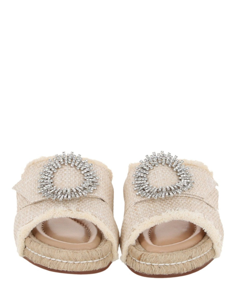 Alexandre Birman Madelina Raffia Sandals