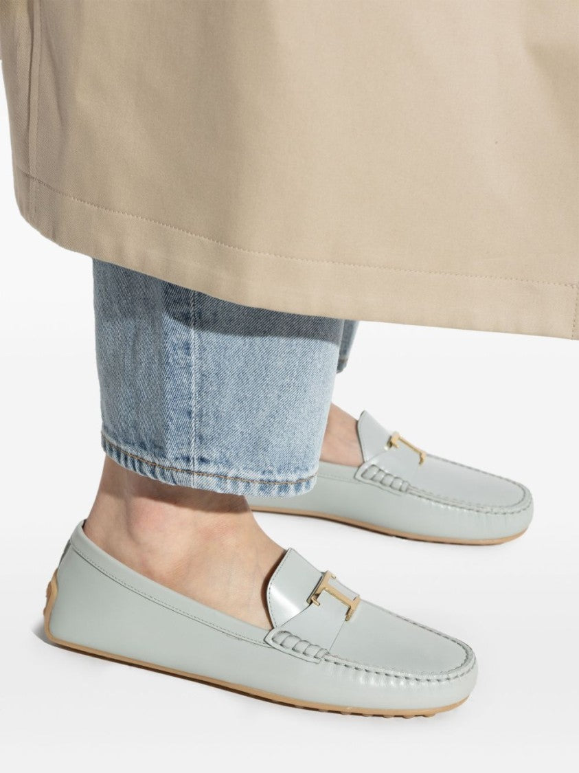 Tod's Moccasin-Style Flat Shoes With Flexible Rubber Sole
