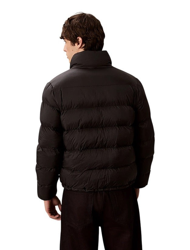 Calvin Klein Padded Waterproof Coat With Monogram Detail