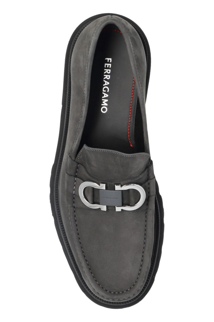 Ferragamo Cocoon Leather Loafers
