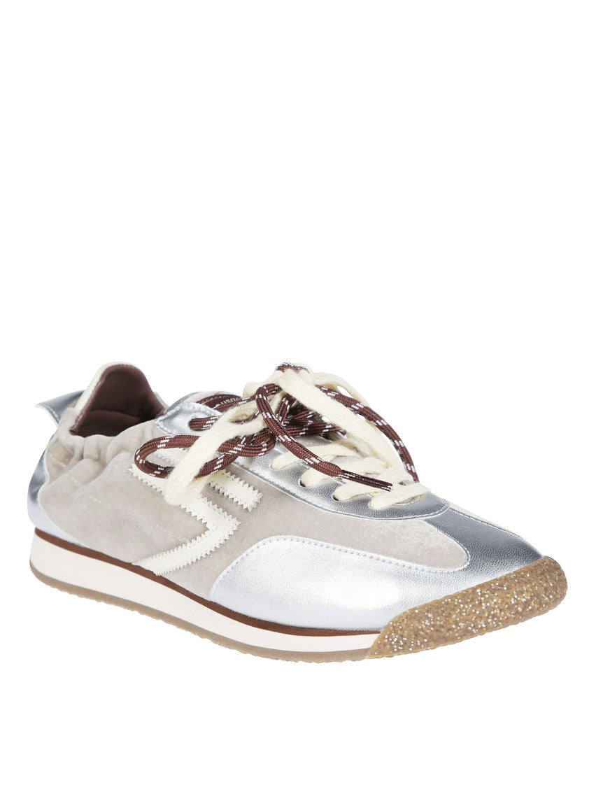 Puraai 6.02 Panther Velvet Low-Top Sneakers