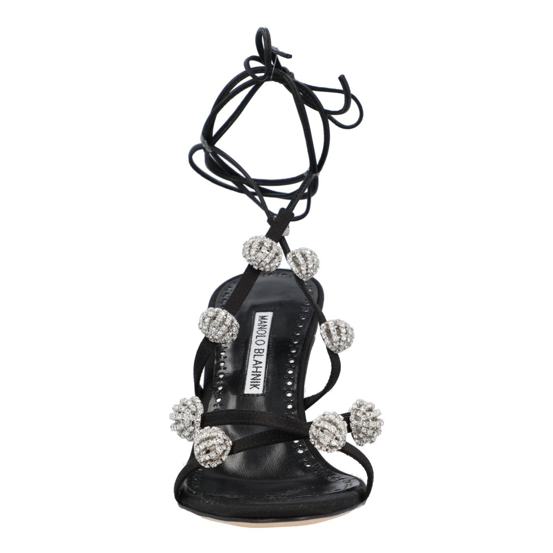 Manolo Blahnik Elsaka Sandal Black