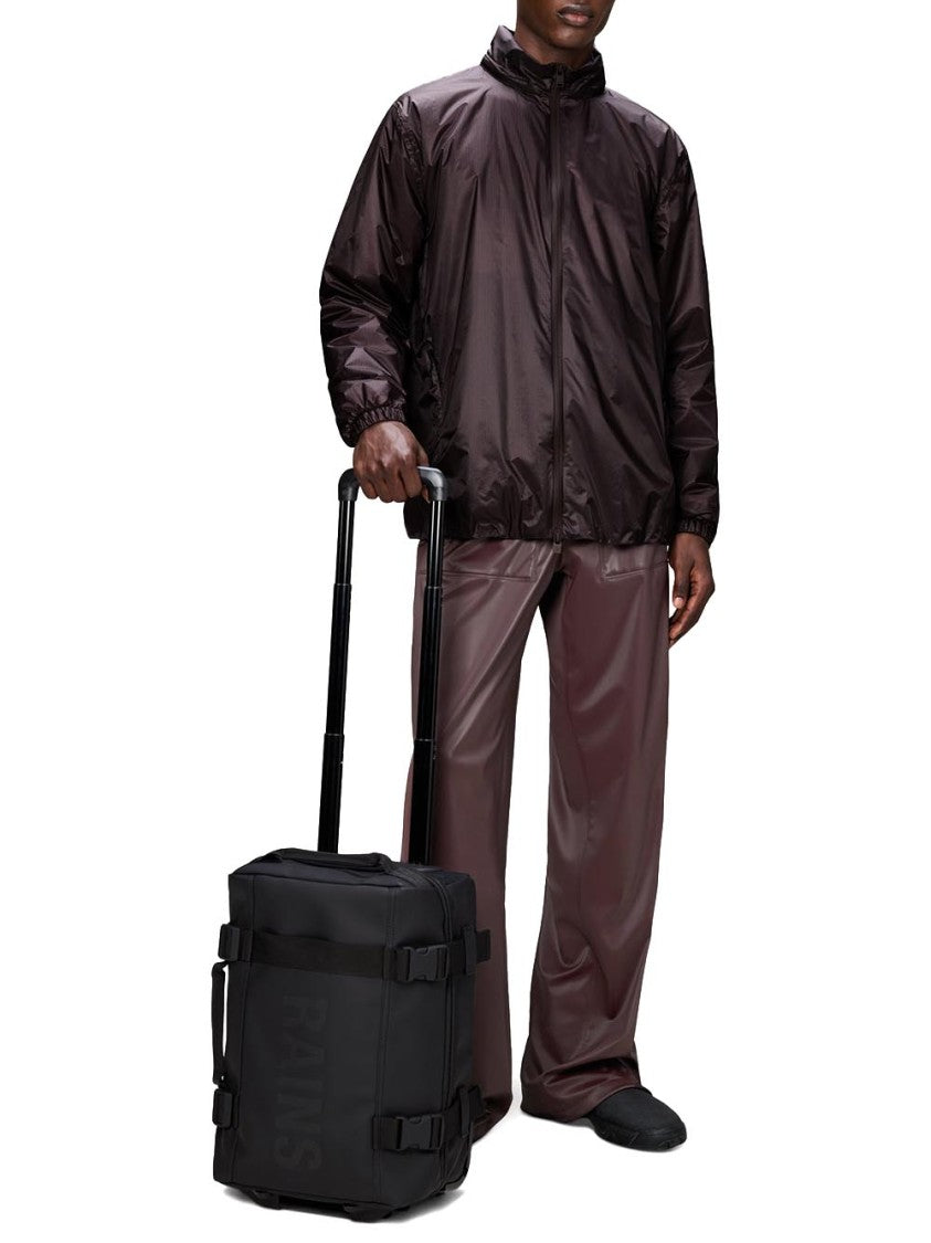 Rains Black Texel Mini Polyester Cabin Bag
