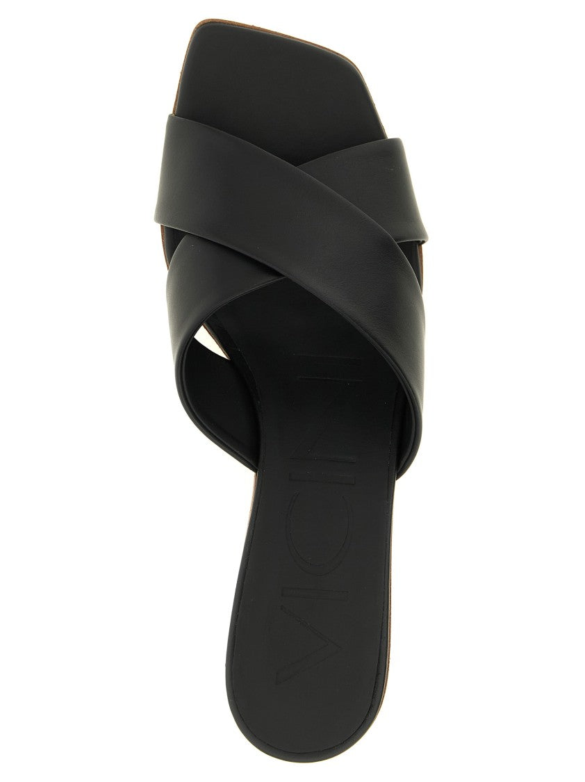 Vicini Leather Mules
