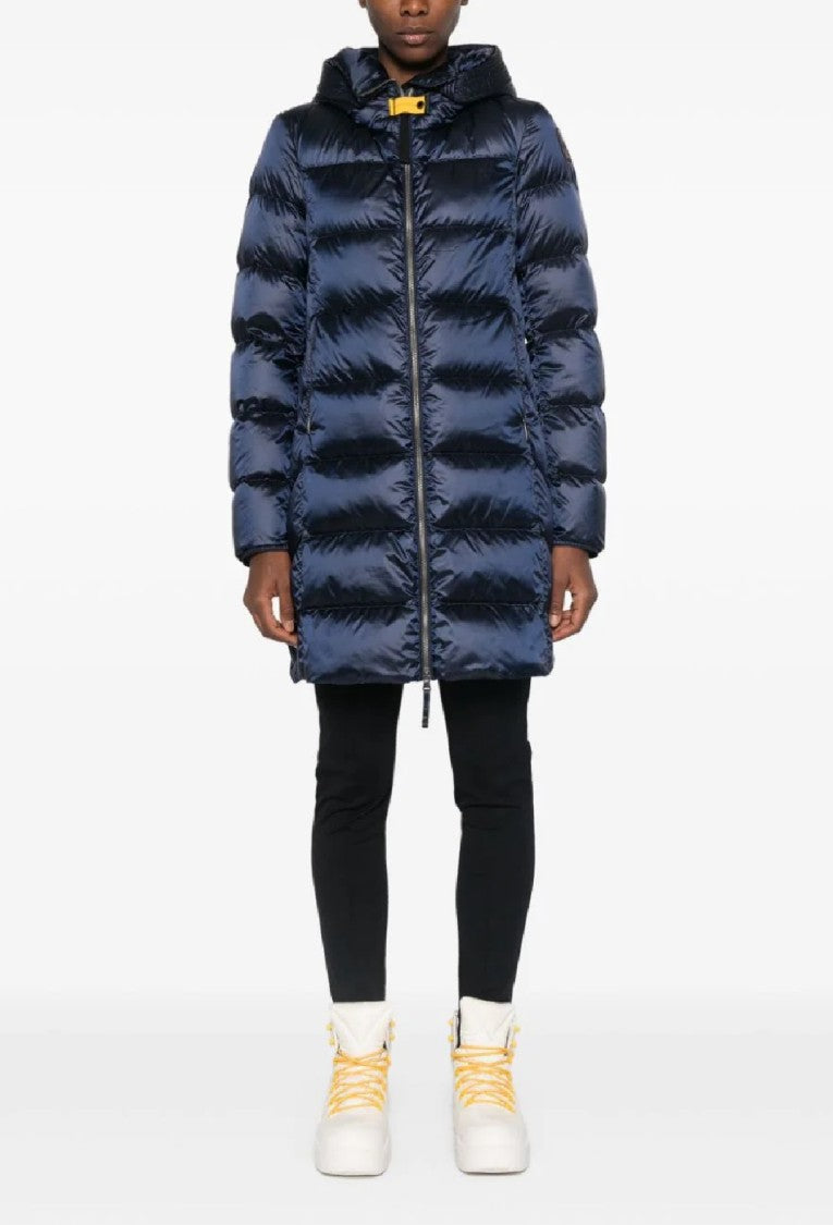Parajumpers Puffer Coat With Quilted Design And Hood